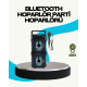 LED Işıklı Kablosuz Hoparlör – Bluetooth, FM Radyolu, Taşınabilir Şarjlı