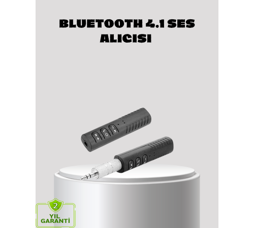 Kablosuz Bluetooth Ses Adaptörü 4.1 Teknolojili ve 10m Menzilli