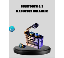 Bluetooth 5.3 Kablosuz Kulaklık – Ultra HD Ses Kalitesi, Gürültü Engelleme