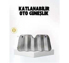 Otomobil Güneşliği – Katlanabilir Tasarım ve Süngerli Isı Yalıtımı