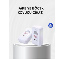 Fare, Sivrisinek ve Böcek Kovucu Ultrasonik Cihaz – Güvenli ve Kimyasalsız Çözüm