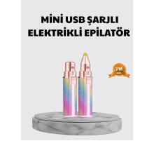 Mini Yüz ve Kaş Epilatörü – 8000 RPM Güçlü Motor ve Paslanmaz Çelik Başlık