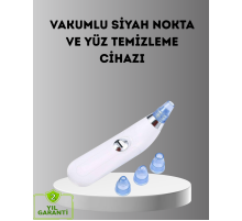 Siyah Nokta ve Gözenek Temizleyici Vakumlu Cihaz – Masajlı Derin Temizlik Teknolojisi