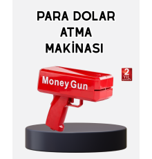 ABS Malzemeli Para Saçma Tabancası Etkinlik ve Parti Kullanımına Uygun