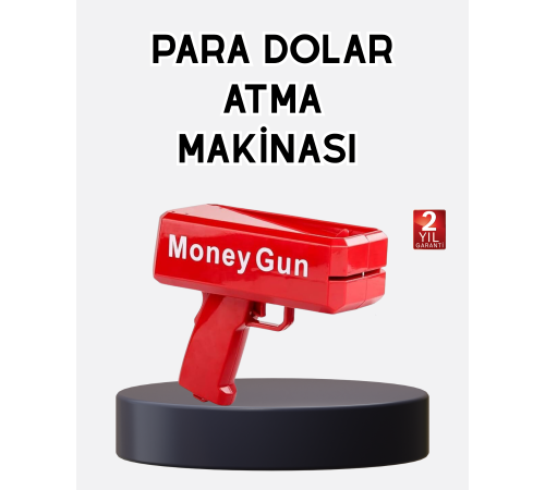 ABS Malzemeli Para Saçma Tabancası Etkinlik ve Parti Kullanımına Uygun