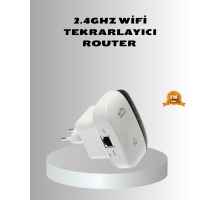 2.4G WiFi Sinyal Çoğaltıcı Router Genişletici Güçlü Antenli