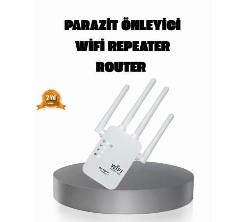 50 Cihaz Destekli 300Mbps Kablosuz Sinyal Güçlendirici RJ45 Kablolu Kullanım