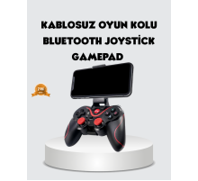 Bluetooth Gamepad Kablosuz Oyun Kumandası Tek Cihaz Destekli