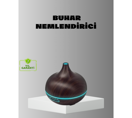 Aromaterapi Difüzörü 550 ml Ultrasonik Nemlendirici Otomatik Kapanma Özellikli