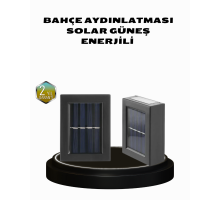 Dayanıklı Solar Aplik Hava Koşullarına Dayanıklı Dış Mekan Işığı