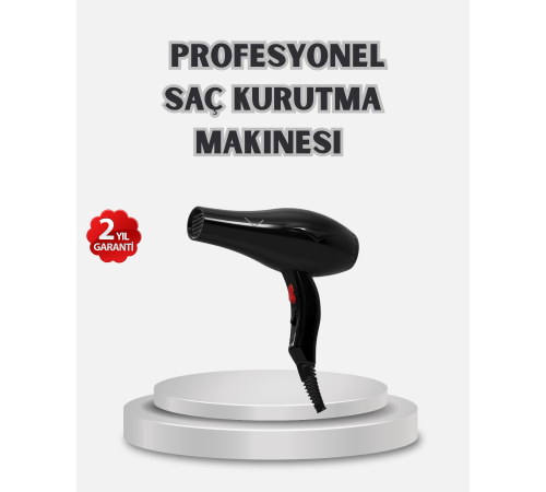 2200W AC Motor Saç Kurutma Makinesi Hafif ve Dayanıklı Tasarımlı