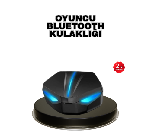 Tam Kablosuz  Kulaklığı 5.0 Bluetooth LED Kontrollü