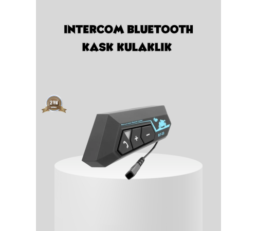BT22 Kask İçi Bluetooth Kulaklık Hızlı Eşleşme ve Gürültü Önleyici Mikrofon