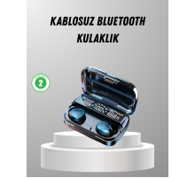 TWS Kablosuz Kulaklık Şarj Kutulu 20 Saat Kullanım Konforlu