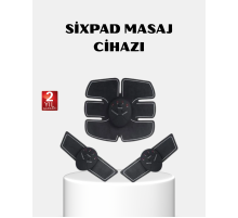 EMS Vücut Geliştirici Göbek ve Kol Pedli 6 Modlu Akıllı Kas Cihazı