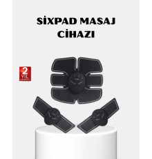 EMS Vücut Geliştirici Göbek ve Kol Pedli 6 Modlu Akıllı Kas Cihazı