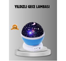 Çocuk Gece Lambası 6 Modlu Renkli LED Enerji Tasarruflu Masal Işığı