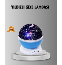 Çocuk Gece Lambası 6 Modlu Renkli LED Enerji Tasarruflu Masal Işığı