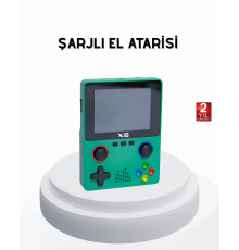 3.5 İnç IPS Ekranlı Taşınabilir Oyun Konsolu Ergonomik Çift Tetikli