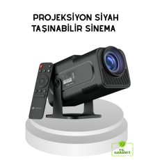 HDMI USB Girişli Akıllı Projeksiyon Cihazı Taşınabilir Düşük Tüketimli