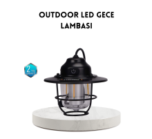 Outdoor Retro Kamp Işığı Uzun Ömürlü Pil Taşınabilir Suya Dayanıklı