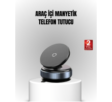 Vakum Adsorpsiyonlu Manyetik Telefon Tutucu Güçlü N52 360° Evrensel Uyumluluk