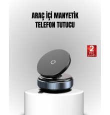 Vakum Adsorpsiyonlu Manyetik Telefon Tutucu Güçlü N52 360° Evrensel Uyumluluk