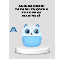 Çocuklar İçin Dijital Kamera Termal Yazıcı 48MP Çift Kamera 1300mAh Batarya
