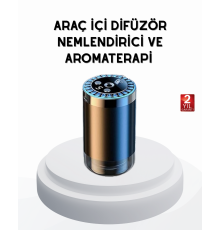 Yıldız Projeksiyonlu Araç İçi Hava Nemlendirici ve Difüzör