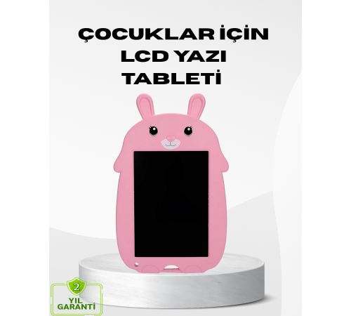 Çocuklar İçin LCD Yazı Tableti Hafif Ekran Kilitli Çizim ve Eğitim Tableti