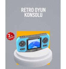 Mini Arcade Oyun Konsolu Hafif Taşınabilir Çocuk Hediyelik