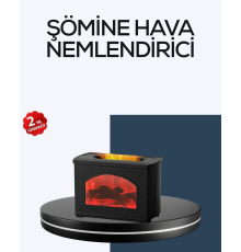 Aromaterapi Uyumlu Ultrasonik Oda Nemlendirici Ayarlanabilir Sis Çıkışlı