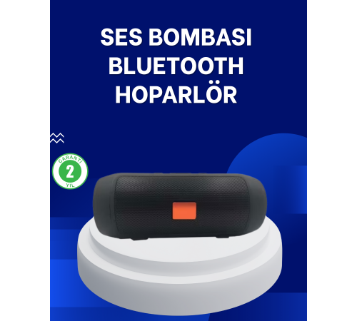 20W Güçlü Ses Bluetooth Hoparlör Dahili Batarya Suya Dayanıklı