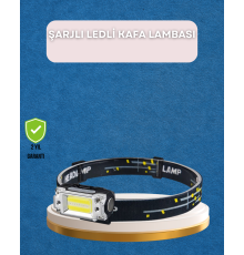 Taşınabilir Şarjlı LED Fener XPE95LM COB120LM Manyetik Gövde