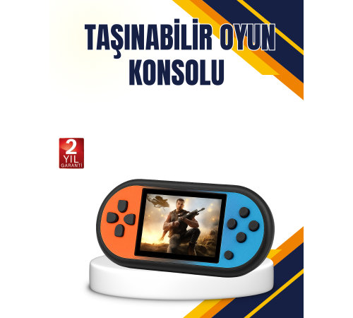 520in1 Retro El Konsolu Çocuk ve Yetişkin Uyumlu HD Görüntülü