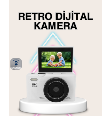 5K Dijital Kamera Otofokus WiFi Aktarım ve 18x Dijital Zoom