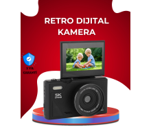 5K Ultra HD Kamera Gülümseme Algılama Otofokus 18x Optik Zoom