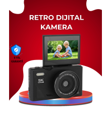 5K Ultra HD Kamera Gülümseme Algılama Otofokus 18x Optik Zoom