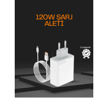 120 Watt Type C Şarj Başlığı Poco X3 X4 X5 Pro Uyumlu