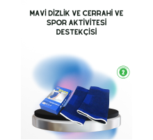 Ayarlanabilir Esnek Diz Desteği Spor ve Günlük Kullanım