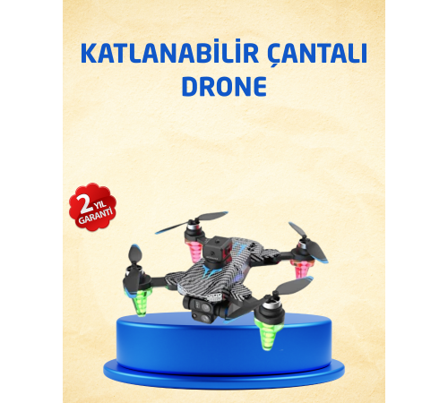 1080P Kameralı Drone Katlanabilir Tasarım Kolay Kullanım