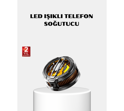 Mobil Oyun Telefon Soğutucusu Yarı İletken Hızlı Soğutmalı ve Sessiz Fanlı