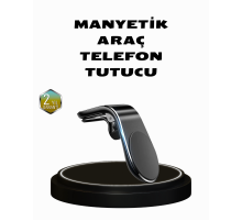 360° Dönebilen Manyetik Araç Telefon Tutucu Sarsıntısız ve Şık Tasarımlı