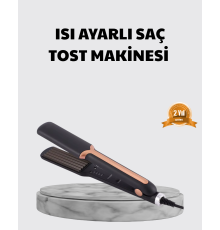 Tost Model Saç Şekillendirici Hızlı Isınan Isı Ayarlı