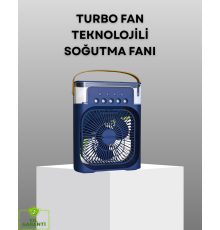 Turbo Teknolojili Ayarlanabilir Sessiz Masa ve Ofis Fanı