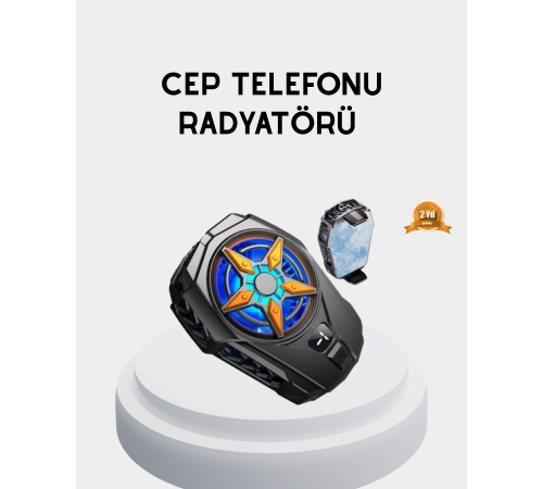 Yarı İletken Cep Telefonu Radyatörü 2 Hız Kademeli Dijital Ekranlı