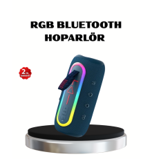 Mini Mavi Bluetooth Hoparlör Şık Görünüm ve Taşınabilir Güçlü Ses