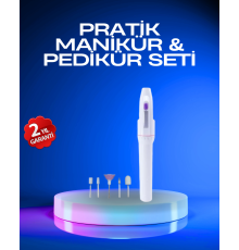 Taşınabilir Profesyonel Elektrikli Tırnak Matkap Seti – Sessiz, Güçlü ve Dayanıklı