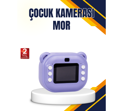 18 Efektli Şipşak Kamera – Oyunlu, Müzik Çalarlı ve Anında Baskı Özellikli