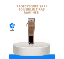 Erkek Bakım Makinesi – LCD Ekranlı 7000RPM Şarjlı Saç ve Sakal Kesme Cihazı